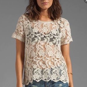 Joie Lace Top